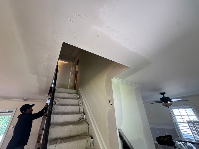 Drywall, spackling, and painting