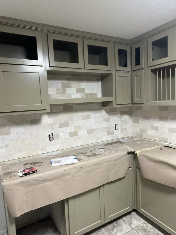 Backsplash Installation