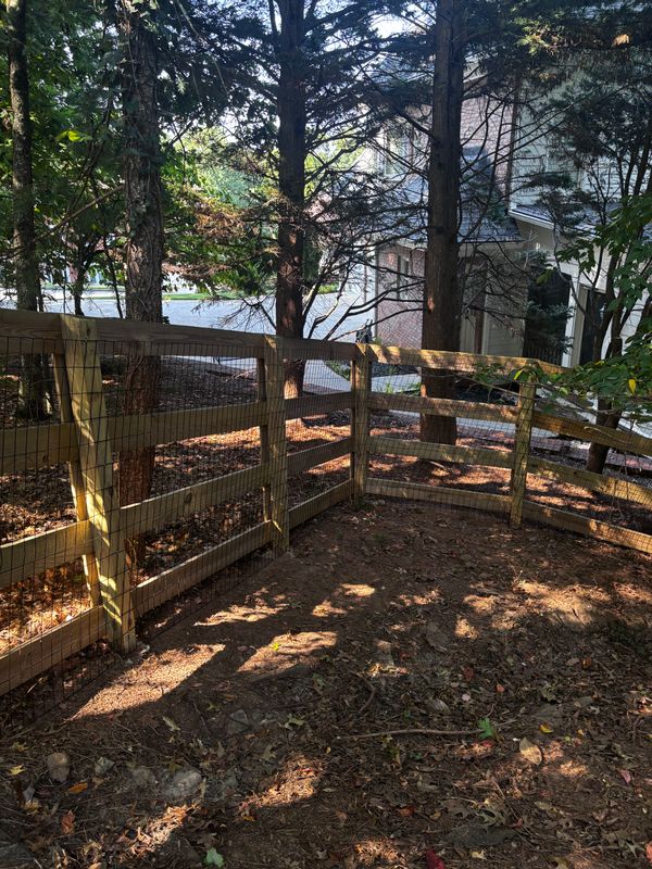Wooden Fencing