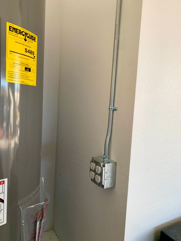 Interior outlet installations