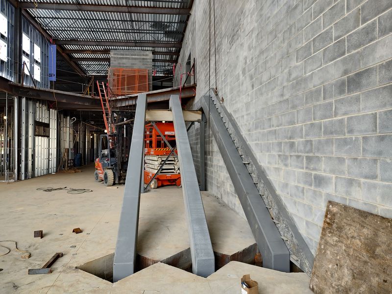 Structural Stair and Rail Erecting