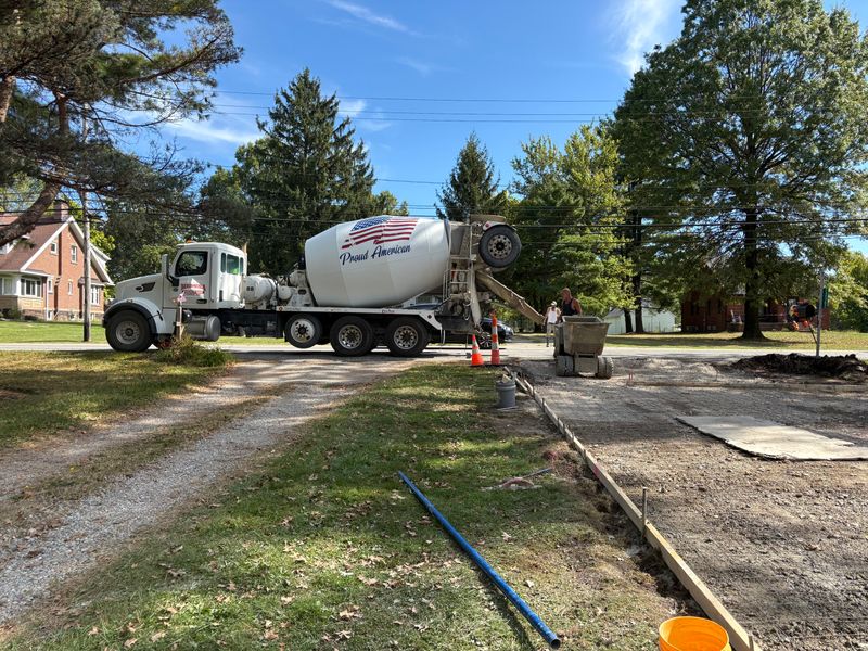 Stamped Concrete Installation