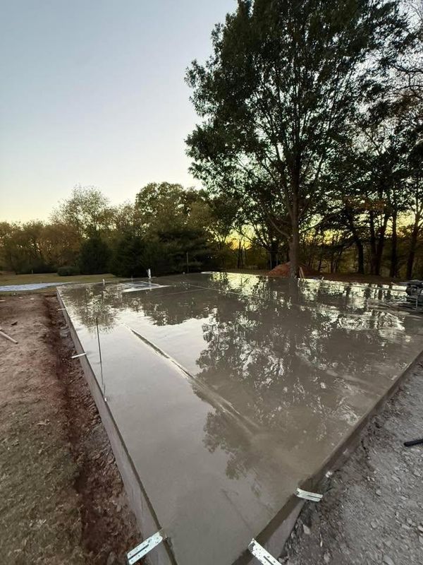 Stamped Concrete Installation