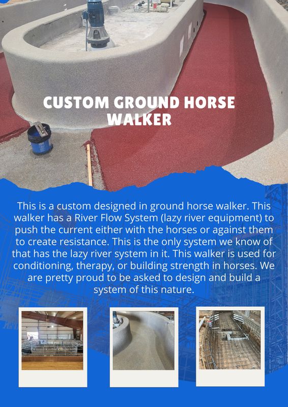 Custom Ground Horse Walker