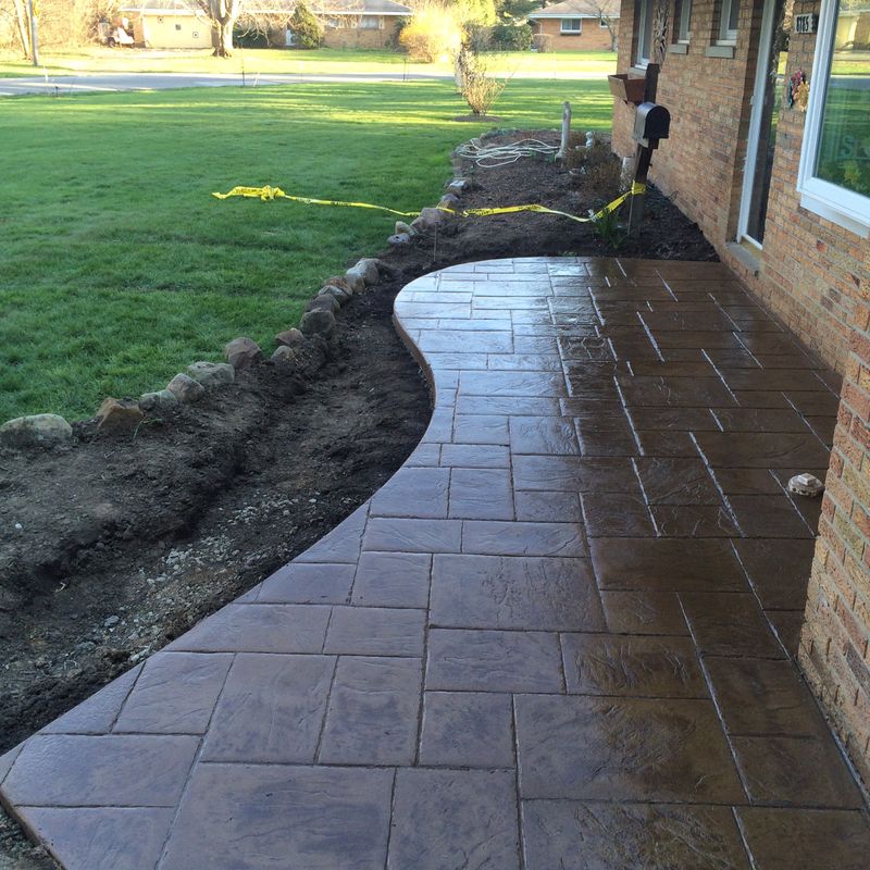 Sidewalk Installation