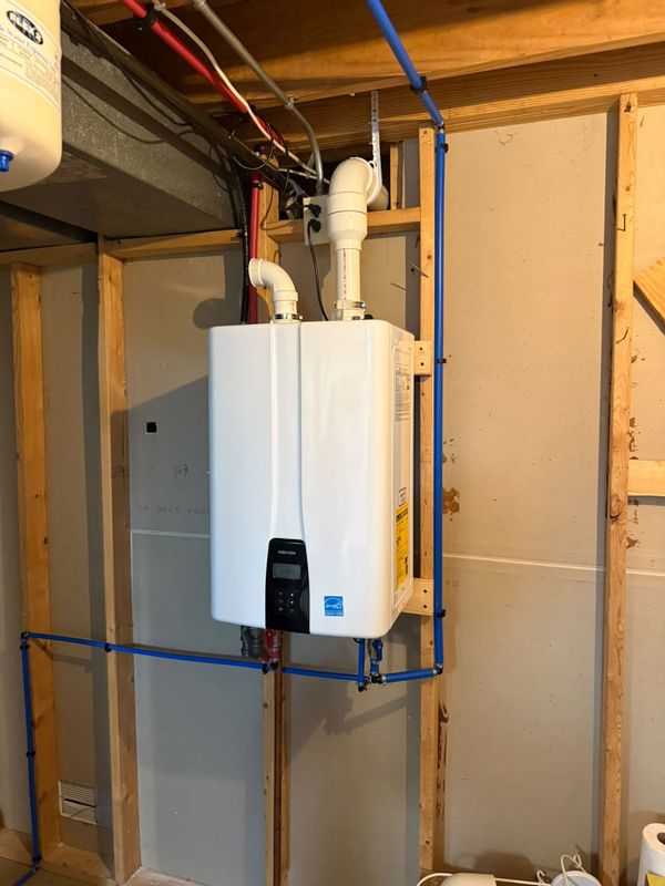 Tankless Water Heater Installation