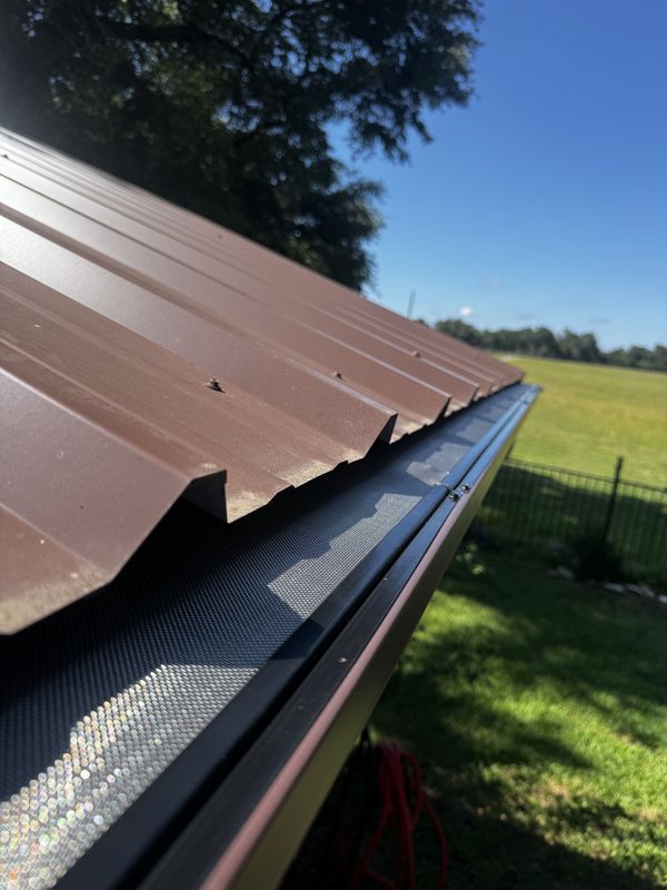 One Gutter Guard Installation
