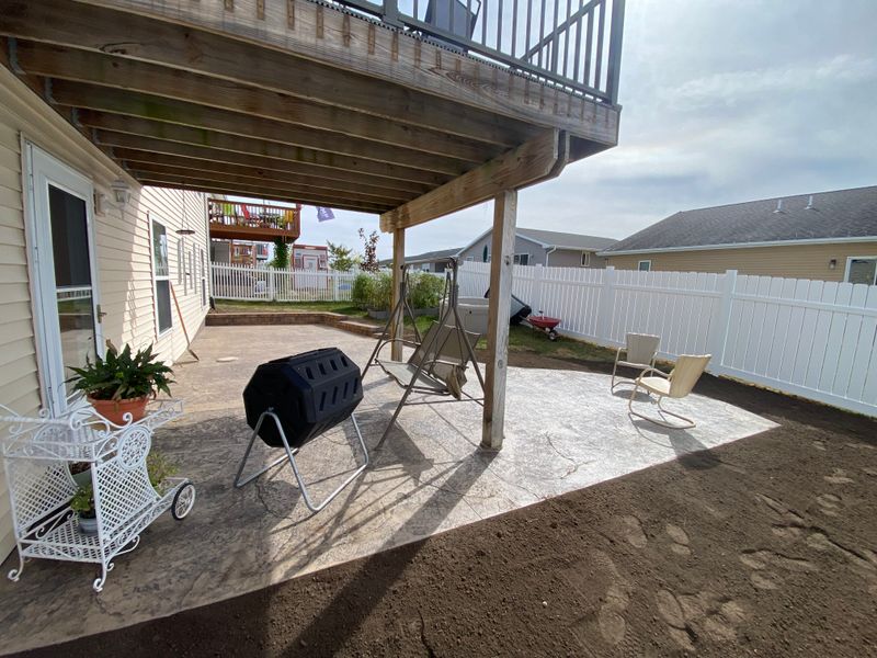 Stamped Concrete Installation