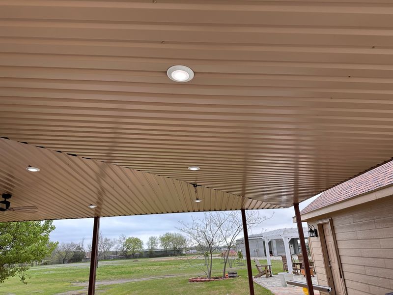 Attach Cedar Awnings