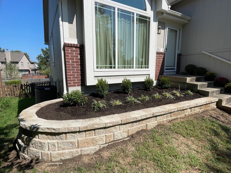 Retaining Wall Installation