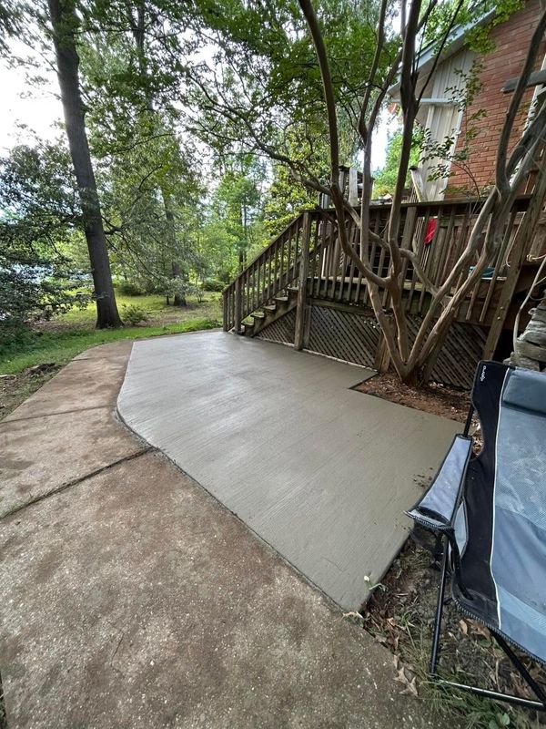 Stamped Concrete Installation