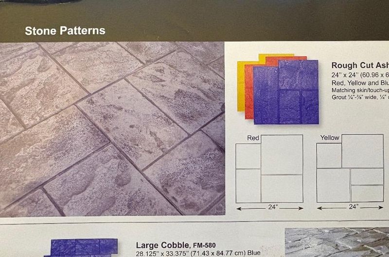 Stamped Concrete Installation