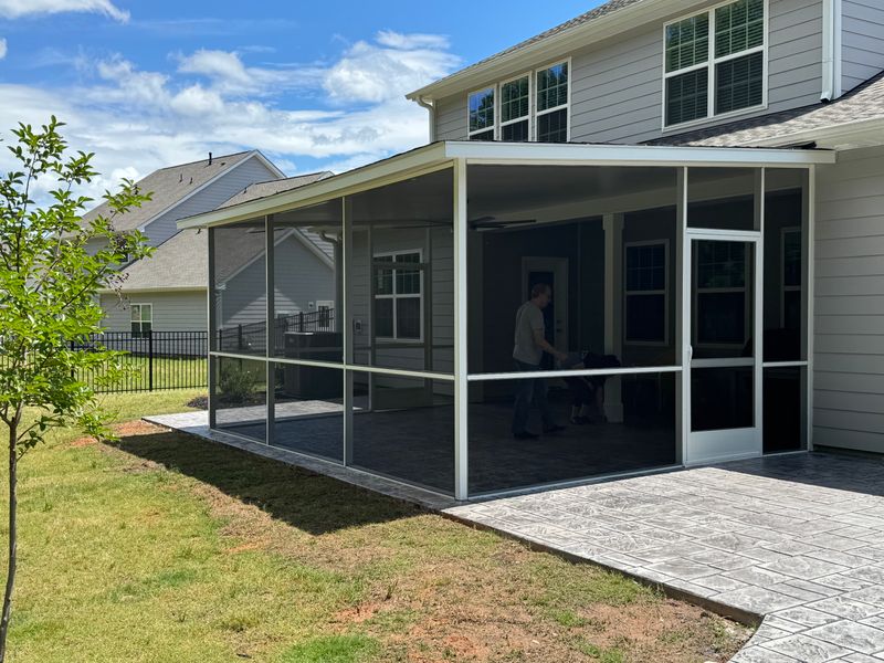 Panel Roof Screen Enclosure