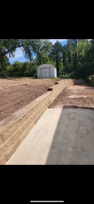 Retaining Wall Construction