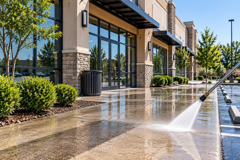 Commercial Pressure Washing