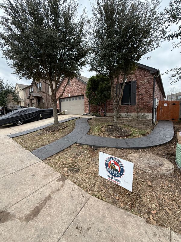 Sidewalk Installation