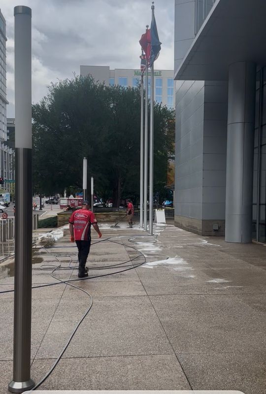 Commercial Concrete Cleaning