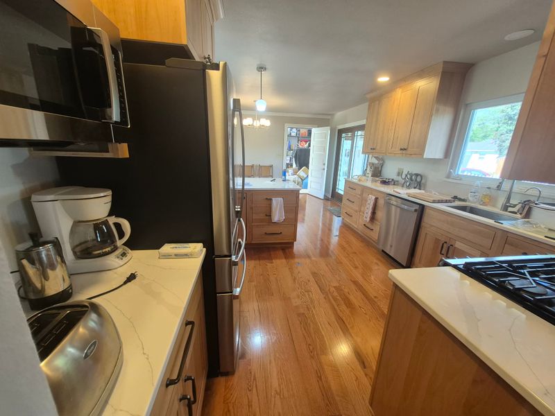 Open Concept Kitchen and Living Room