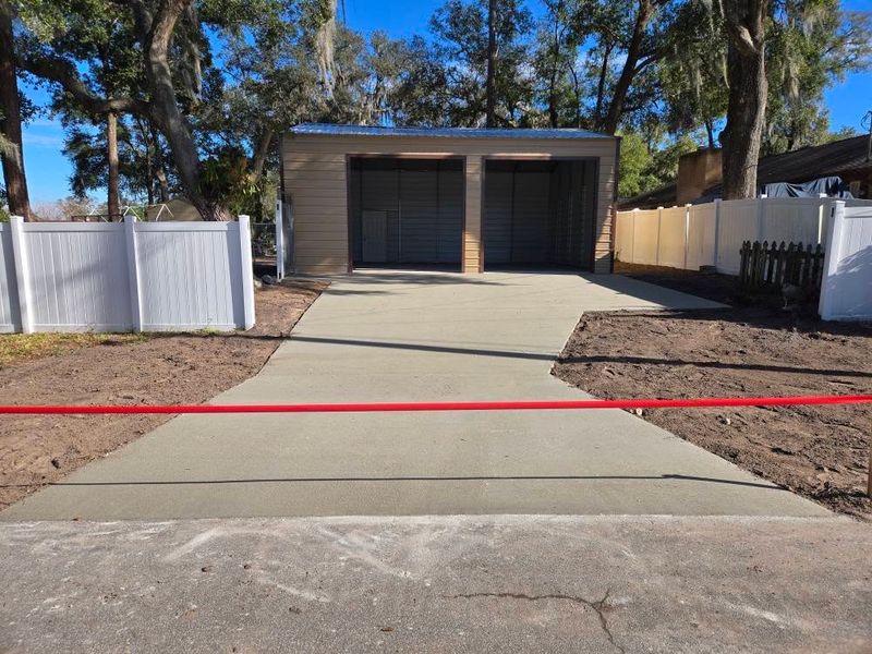 Concrete Driveway Installation