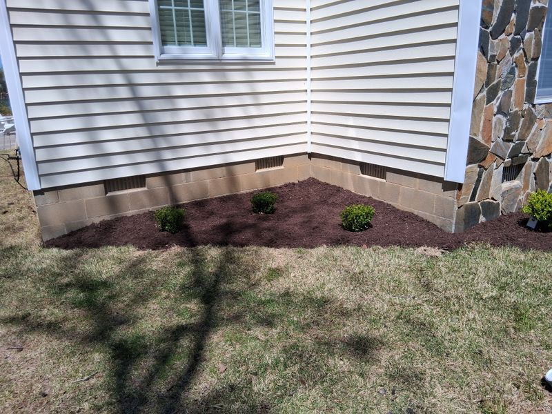 Flower Bed Installation  gallery