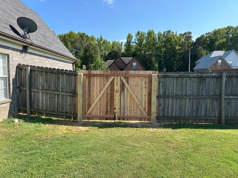Fence repairs