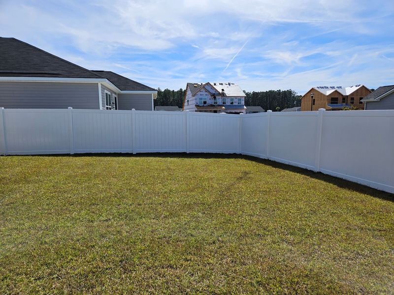 White Vinyl Fences