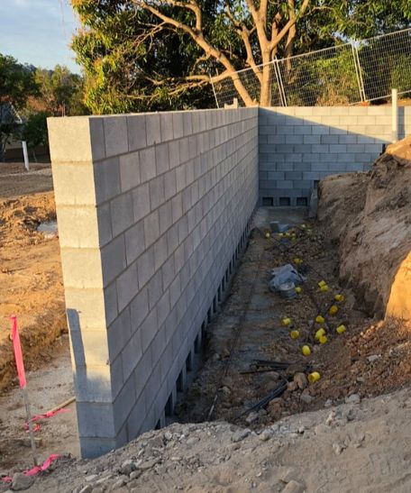 Retaining Wall Construction