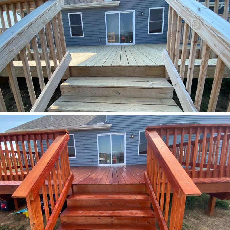 Deck Staining gallery