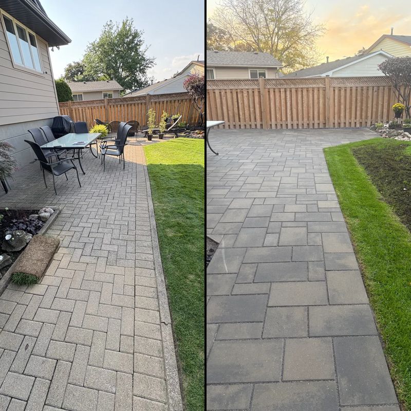 Interlock Pressure Washing & Re-Sanding
