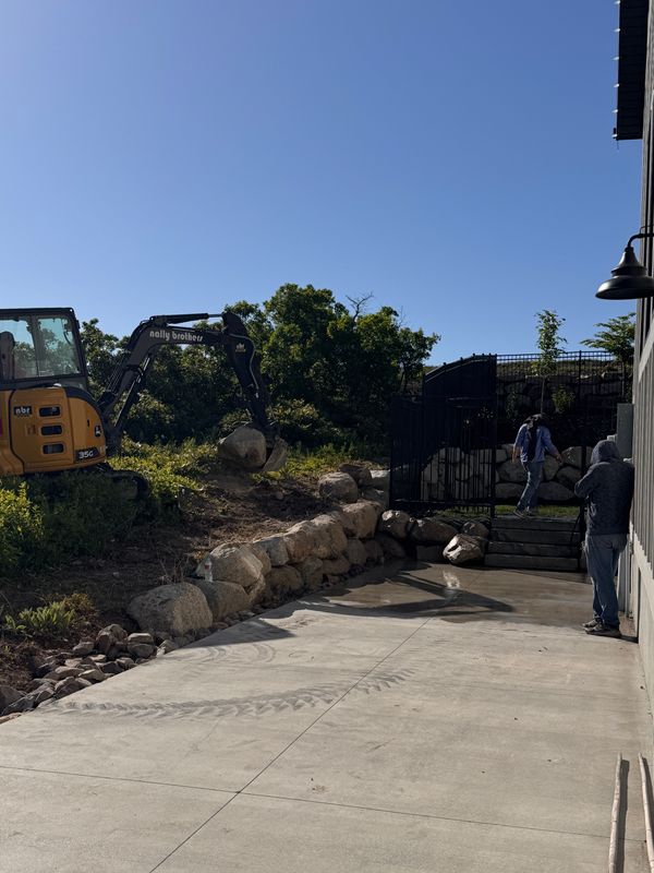 Retaining Wall Construction