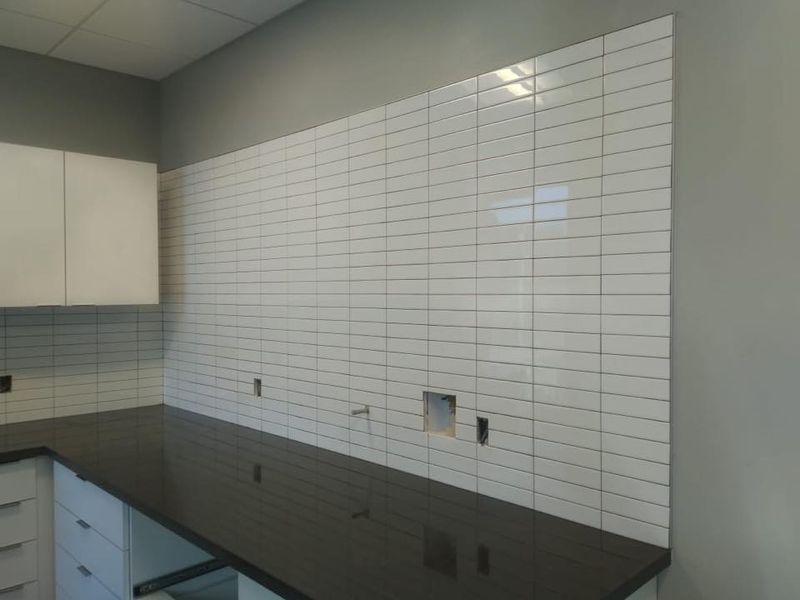 Kitchen Counter Tiling