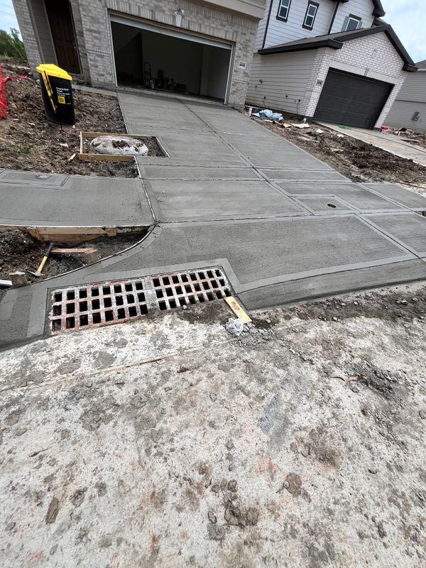 Sidewalk Installation