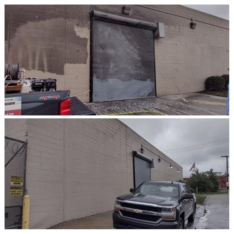 Commercial Buildings Pressure Washing