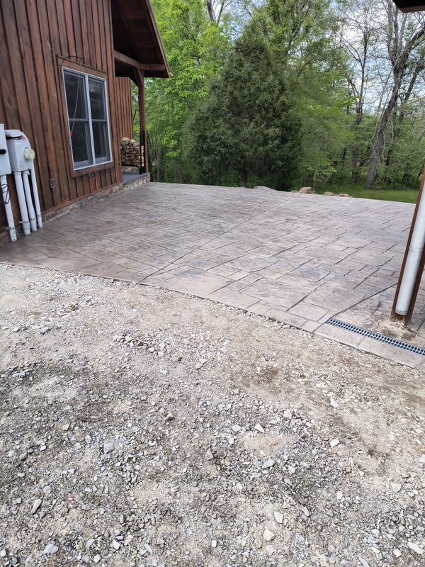 Stamped Concrete Installation gallery