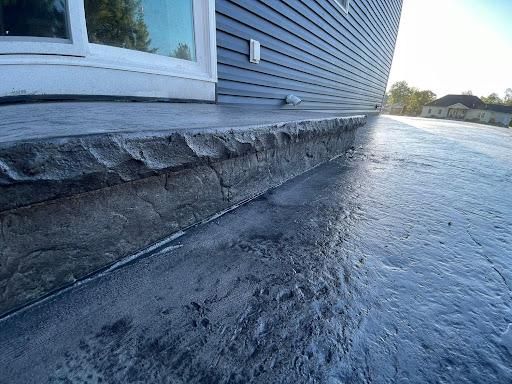 Stamped Concrete Installation