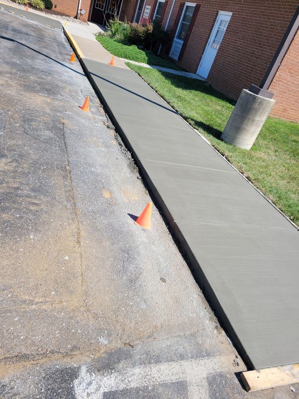 Sidewalk Installation