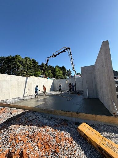 Aluminum formed walls