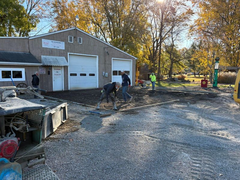 Stamped Concrete Installation