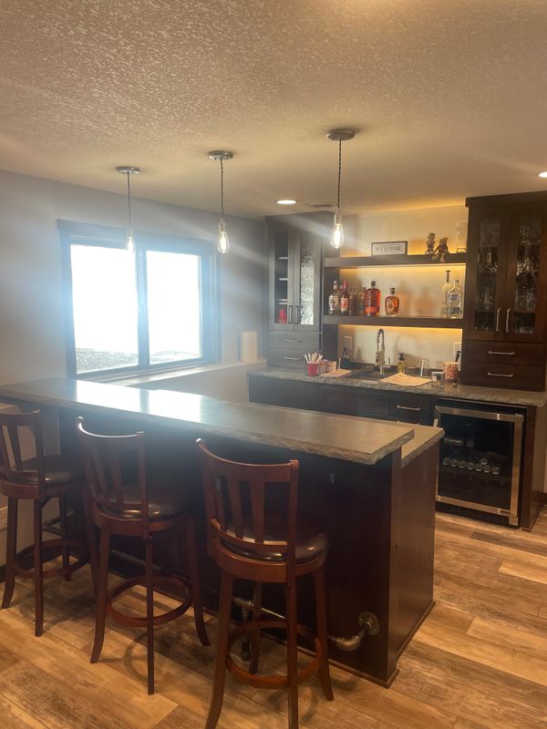 Concrete counter tops