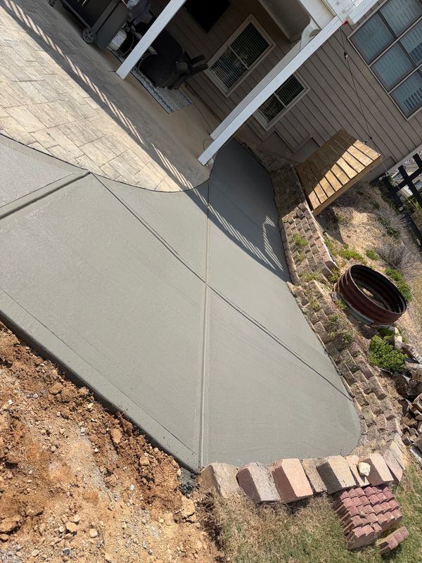 Concrete patios