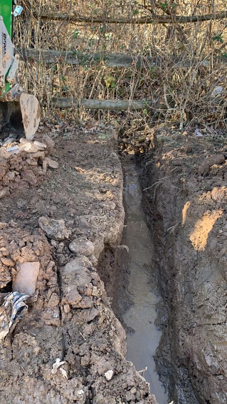 Outdoor French Drains