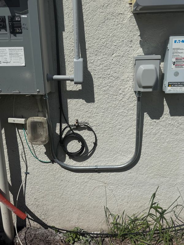 Generator Plugs and Interlock Safety Switch