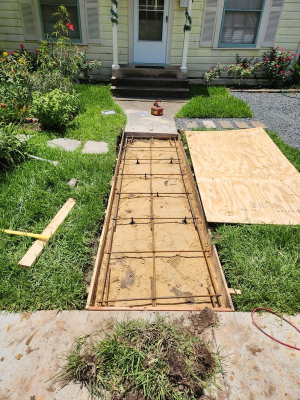 Sidewalk Installation