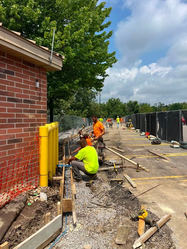 Sidewalk Installation