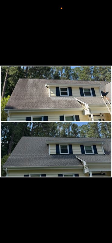 Roof Revitalized: Transforming Curb Appeal with Soft Washing Magic