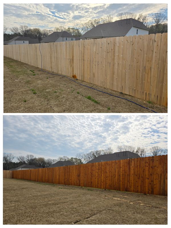 Fence Staining