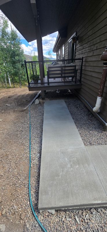 Sidewalk Installation