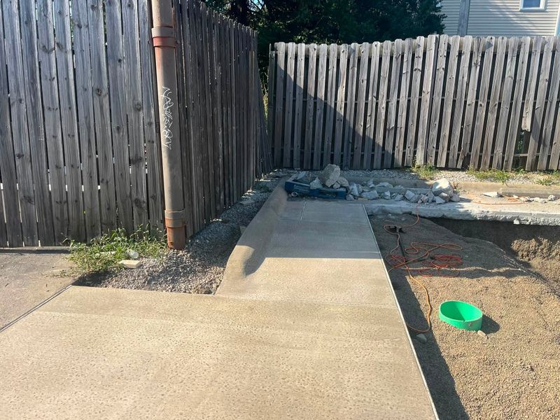 Sidewalk Installation