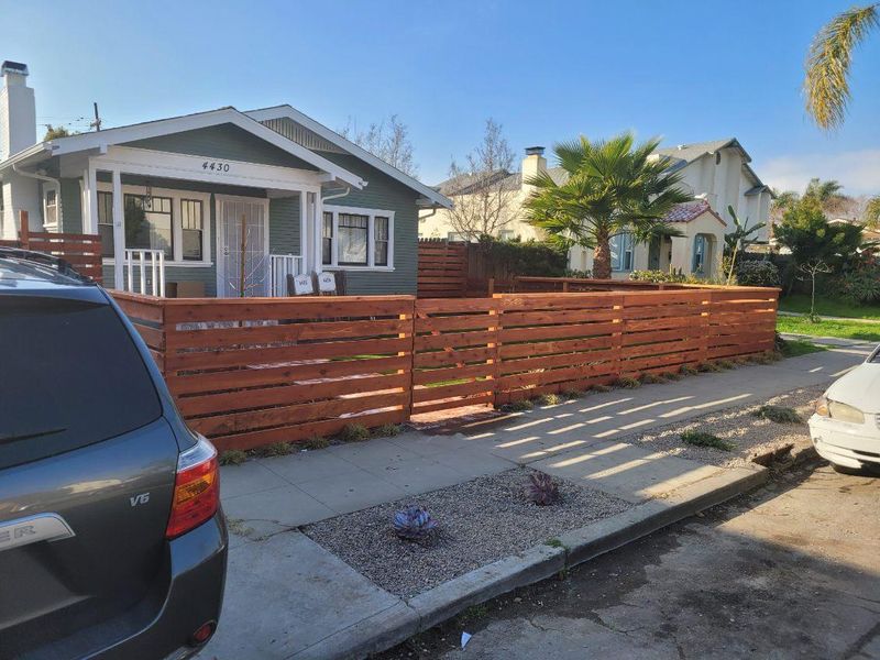 "City Heights Oasis: Transformative Artificial Turf and Fencing by Simple Scape in San Diego"