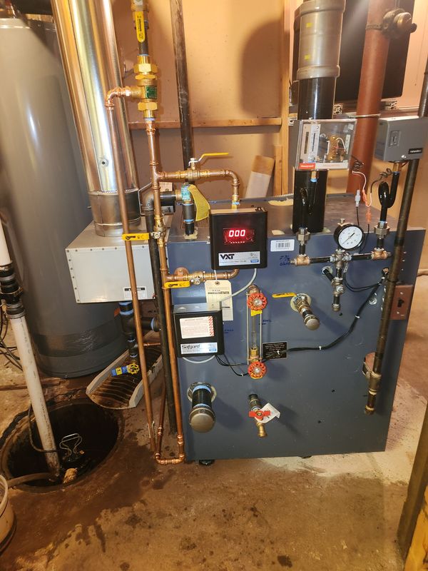 Residential steam Boiler Installation by Barth Boiler LLC